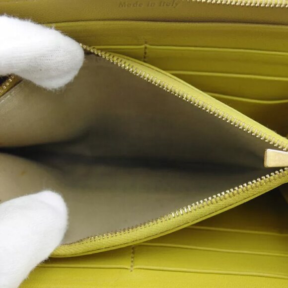 Celine long wallet bicolor leather Authentic USED - Picture 8 of 11